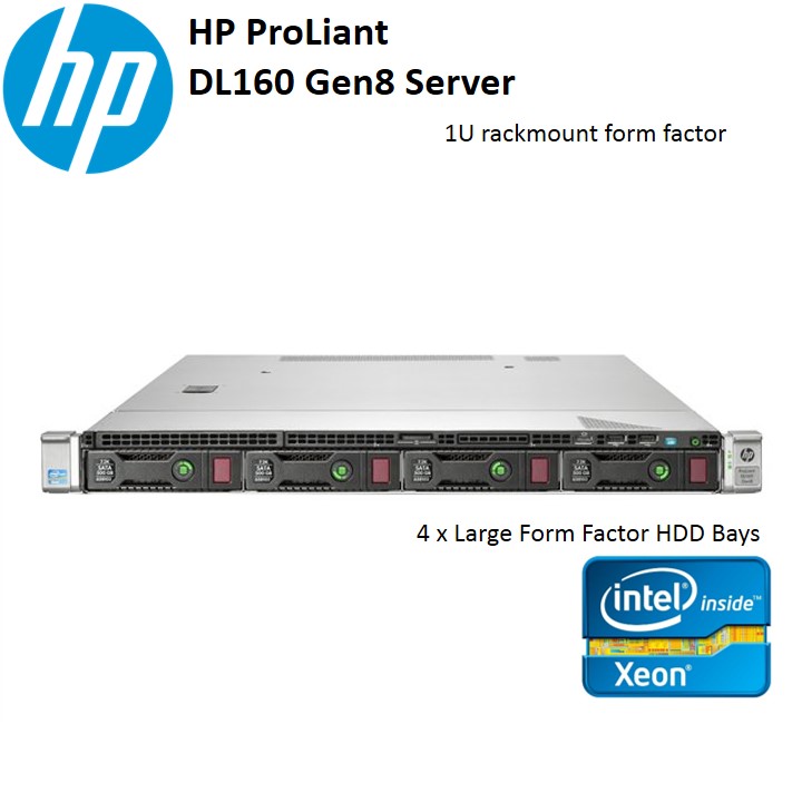 SERVER HP ProLiant DL160 G8 E5-2609